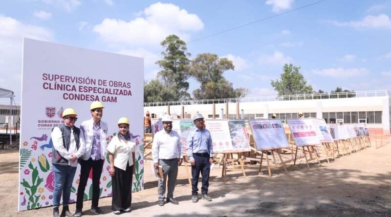 Brugada Supervisa Avance del 60% de Clínica Condesa en GAM; Prevé una Ciudad Libre de Nuevos Contagios de VIH para 2030