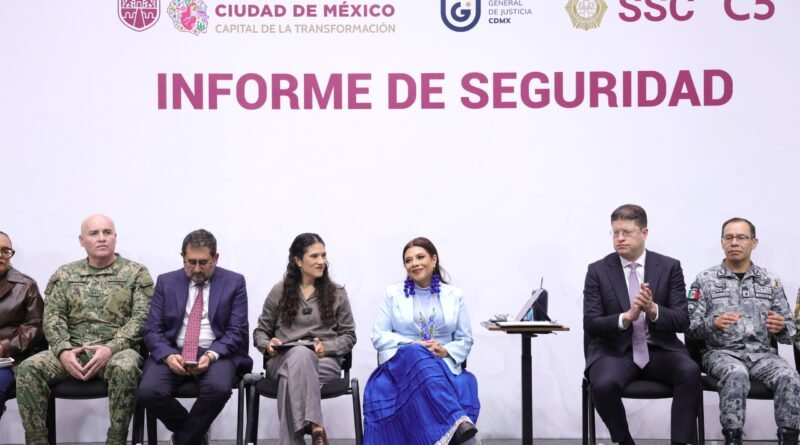 Destaca Brugada Mínimos Históricos en Incidencia Delictiva y Aumento en Percepción de Seguridad en CDMX