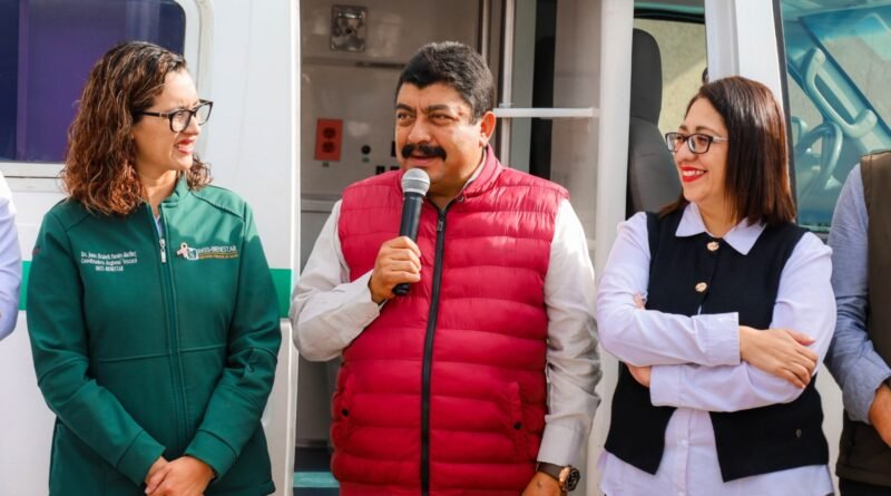 Nazario Gutiérrez Refuerza Acciones en Materia de Salud; Rehabilita Ambulancia e Infraestructura Hospitalaria