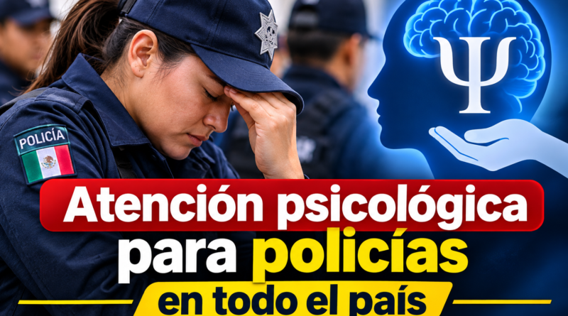 Proponen Atención Psicológica Gratuita Para Policías de Todo el País