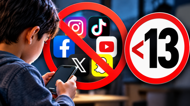 Proponen Prohibir Redes Sociales a Menores de 13 Años en México