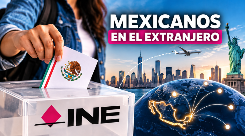 INE Impulsa el Voto de Mexicanos en el Extranjero