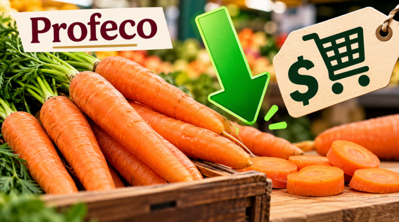 Baja el Precio de la Zanahoria; Profeco Revela Dónde Cuesta Menos