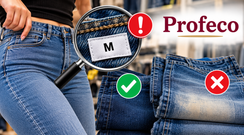 Profeco Revela Fallas en Pantalones de Mezclilla Para Dama