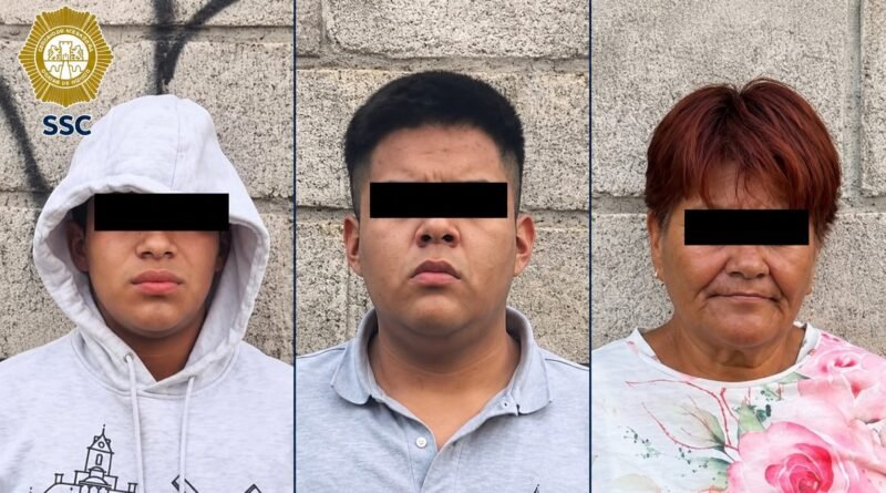 Detienen a Tres Sujetos Tras Homicidio en Milpa Alta