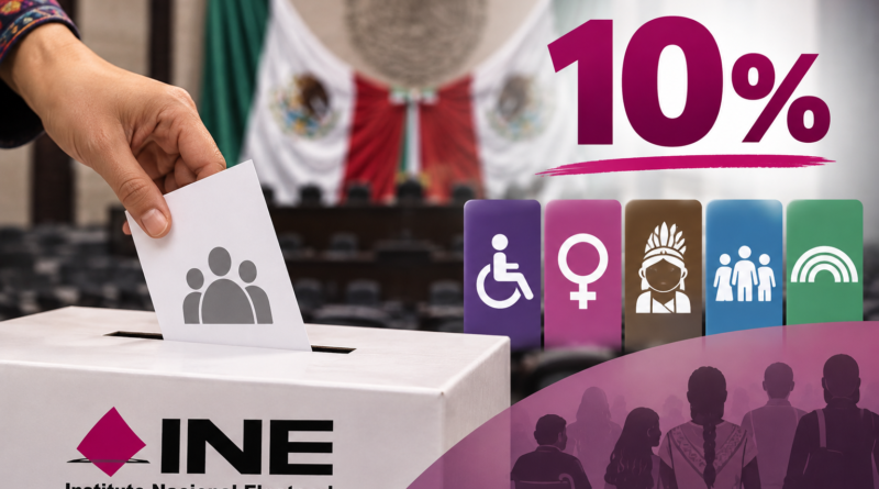 Propone INE Reservar 10 % de Candidaturas Para Grupos Vulnerables