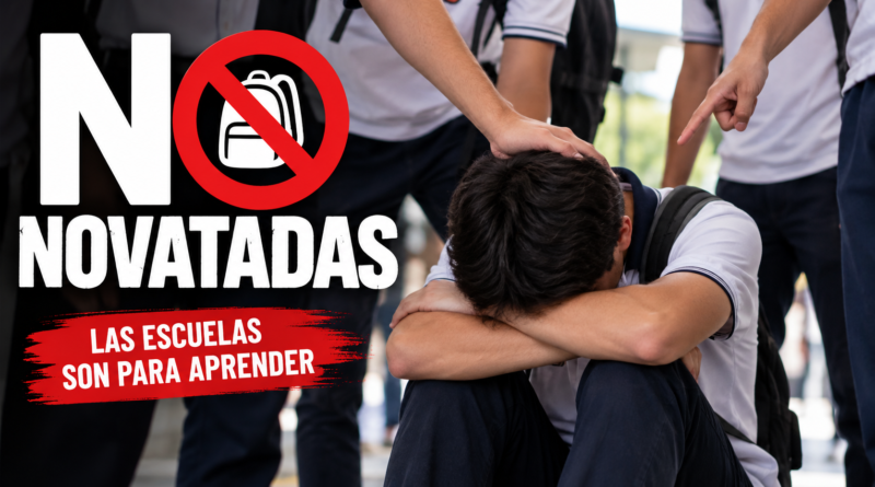 Proponen Prohibir y Sancionar las Novatadas en Centros Escolares