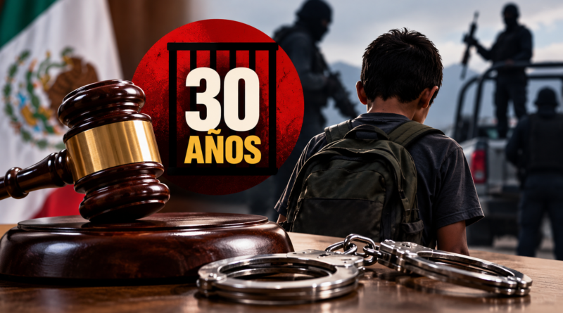 Proponen Hasta 30 Años de Cárcel por Reclutamiento Forzado de Menores